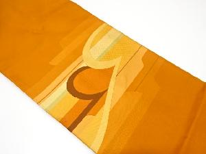 抽象模様織り出し名古屋帯